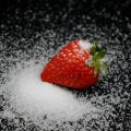sugar and strawberry