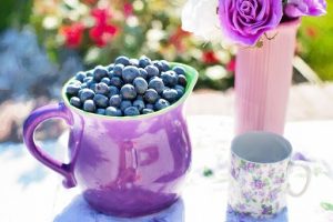 blueberry pitcher