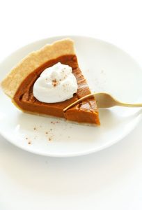 vegan pumpkin pie