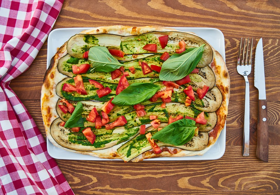 eggplant pizza