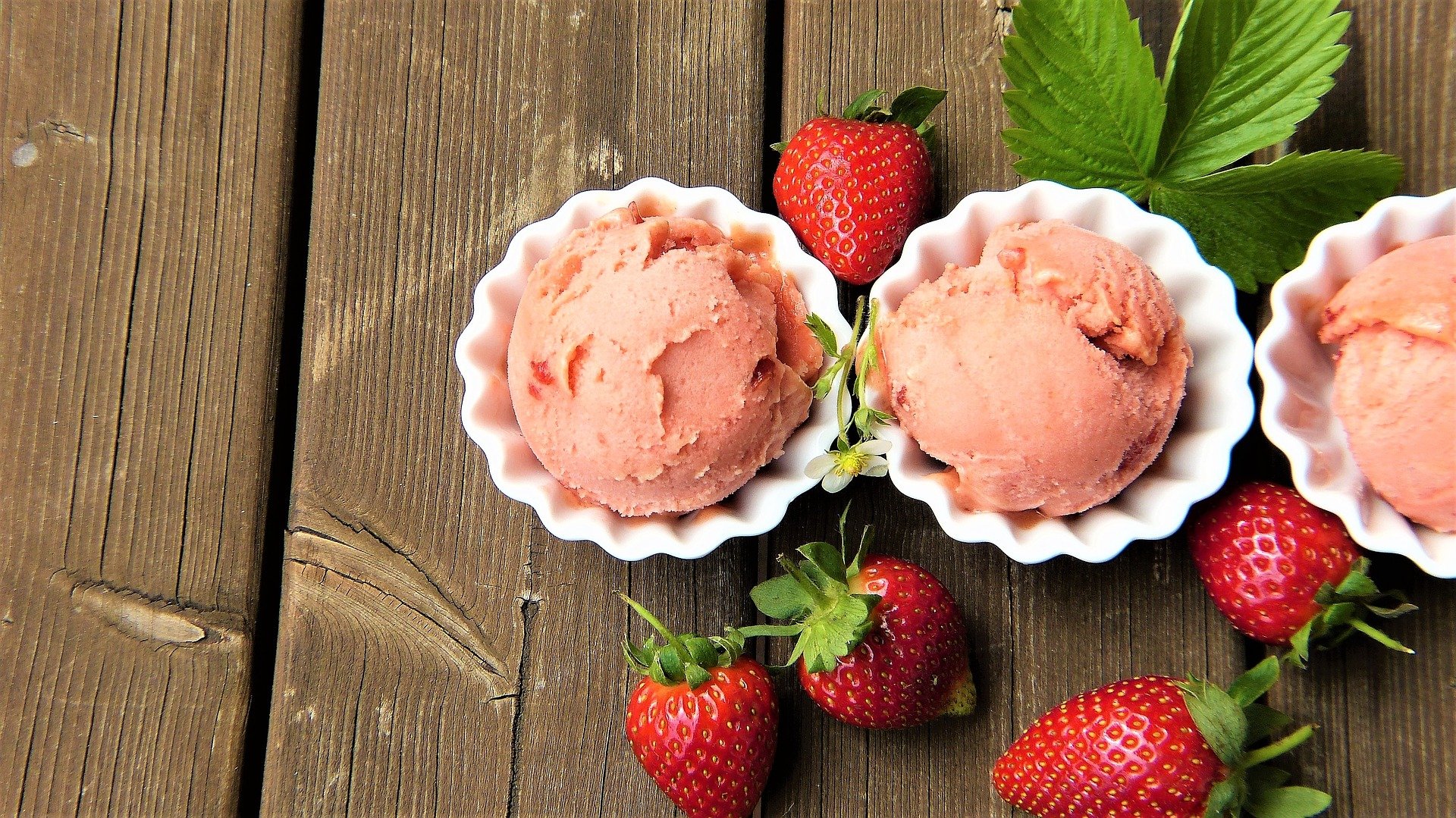 strawberry nice cream