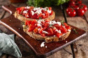 bruschetta fresh tomatoes