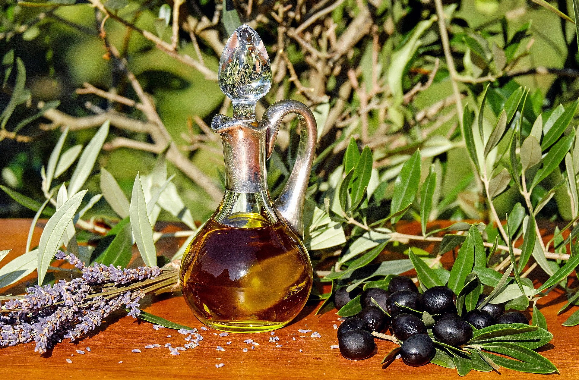 olive oil bottle